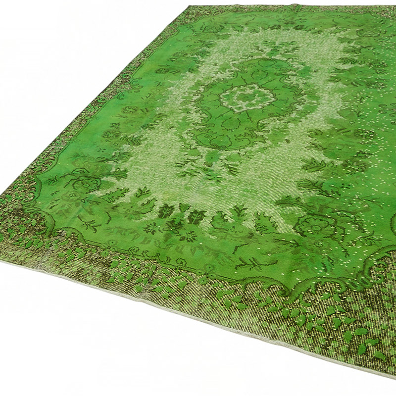 Alfombra Tallada a Mano Sobre Teñida - 190 cm x 290 cm - K0087082