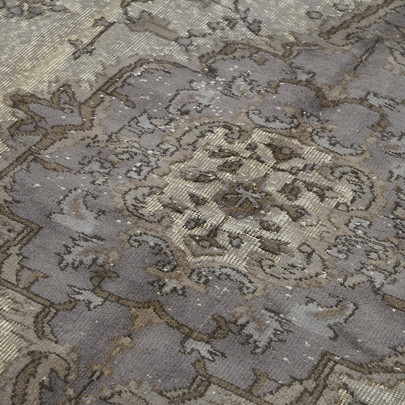 Alfombra Tallada a Mano Sobre Teñida - 180 cm x 283 cm - K0087083