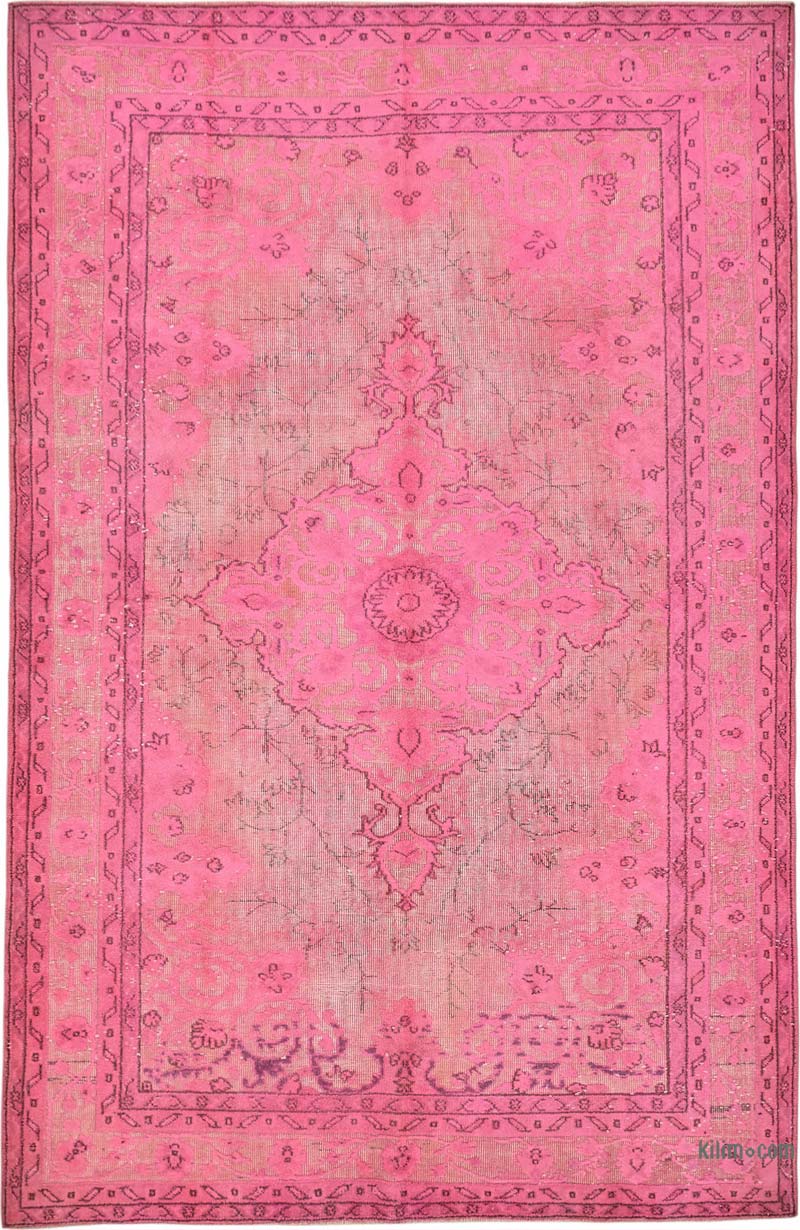 El Oyması Boyalı Halı - 185 cm x 280 cm - K0087084