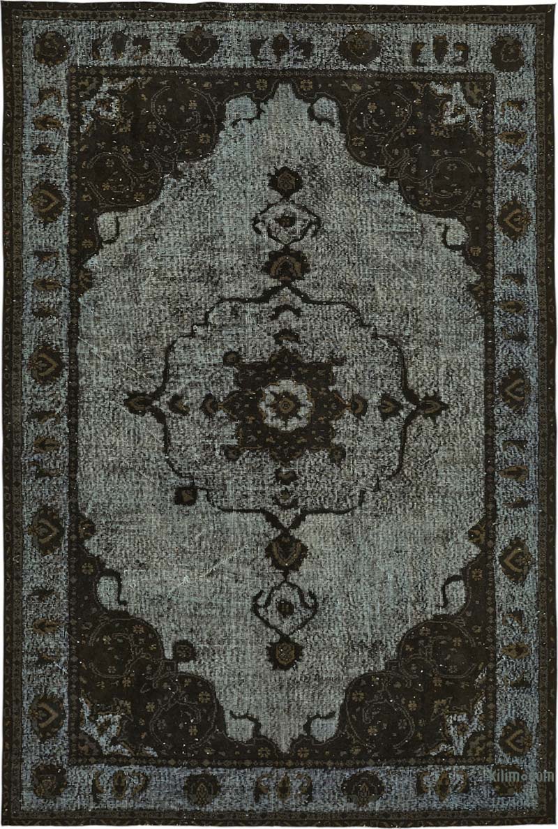 El Oyması Boyalı Halı - 195 cm x 295 cm - K0087085