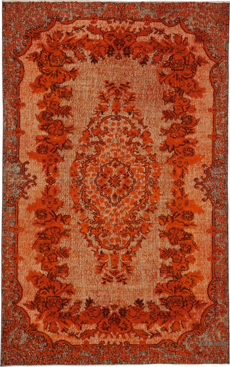 El Oyması Boyalı Halı - 180 cm x 290 cm - K0087086