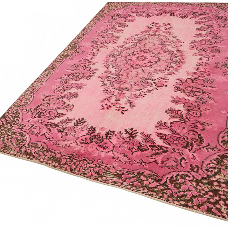 Hand Carved Over-Dyed Rug - 5' 9" x 9' 1" (69" x 109") - K0087089