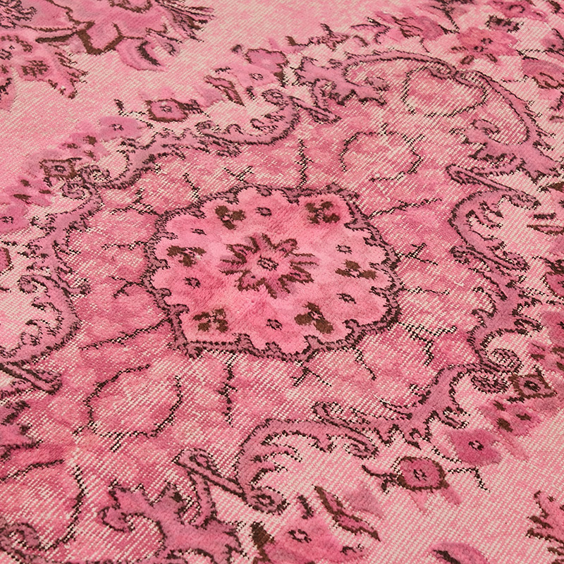 Hand Carved Over-Dyed Rug - 5' 9" x 9' 1" (69" x 109") - K0087089