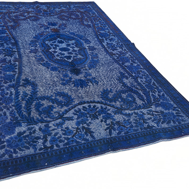 Alfombra Tallada a Mano Sobre Teñida - 162 cm x 280 cm - K0087092