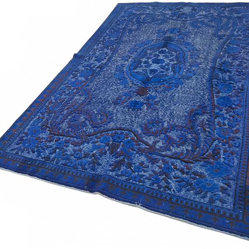 Alfombra Tallada a Mano Sobre Teñida - 162 cm x 280 cm - K0087092