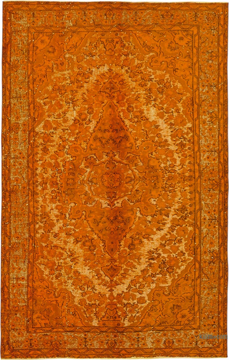El Oyması Boyalı Halı - 166 cm x 260 cm - K0087093