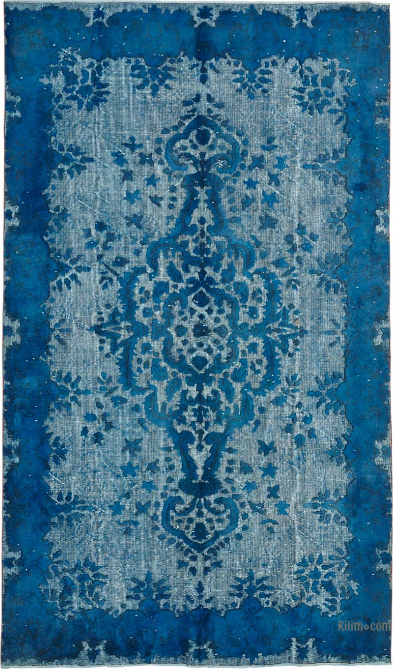 Alfombra Tallada a Mano Sobre Teñida - 170 cm x 294 cm - K0087094