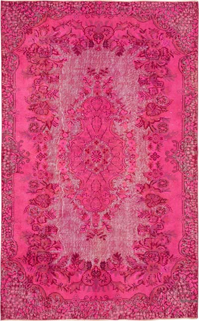 Alfombra Tallada a Mano Sobre Teñida - 172 cm x 274 cm