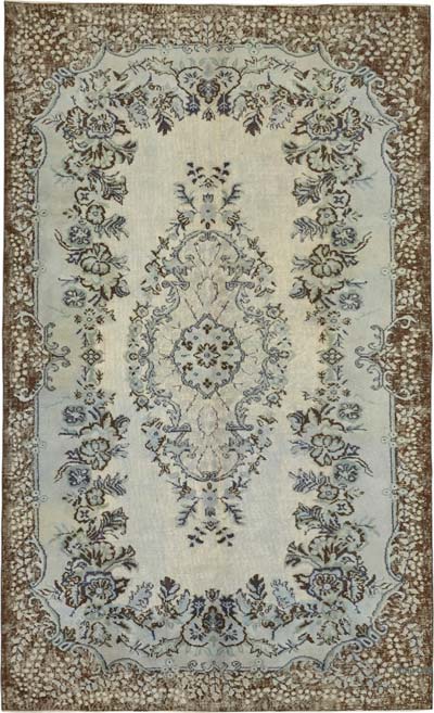 Alfombra Tallada a Mano Sobre Teñida - 181 cm x 300 cm
