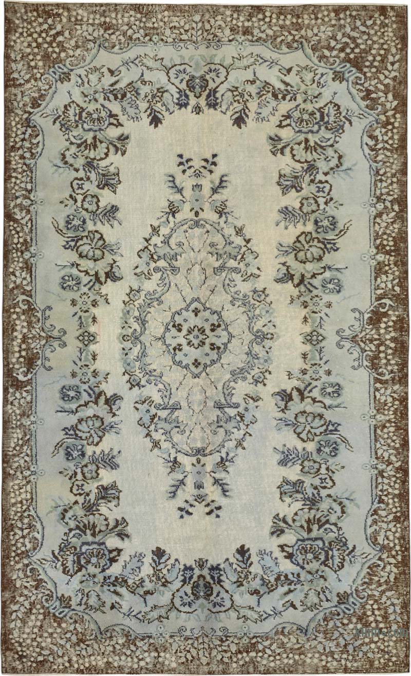 El Oyması Boyalı Halı - 181 cm x 300 cm - K0087096