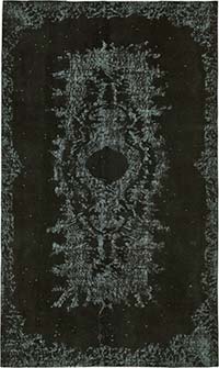 El Oyması Boyalı Halı - 153 cm x 262 cm