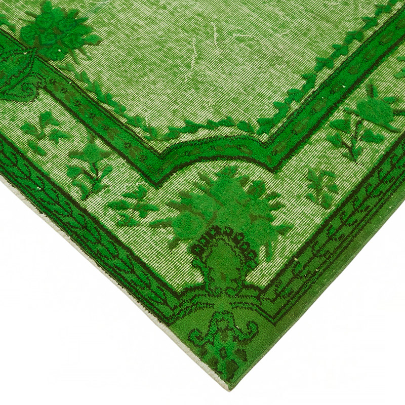 Hand Carved Over-Dyed Rug - 5' 8" x 8' 6" (68" x 102") - K0087098