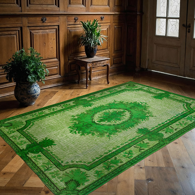 El Oyması Boyalı Halı - 173 cm x 260 cm - K0087098
