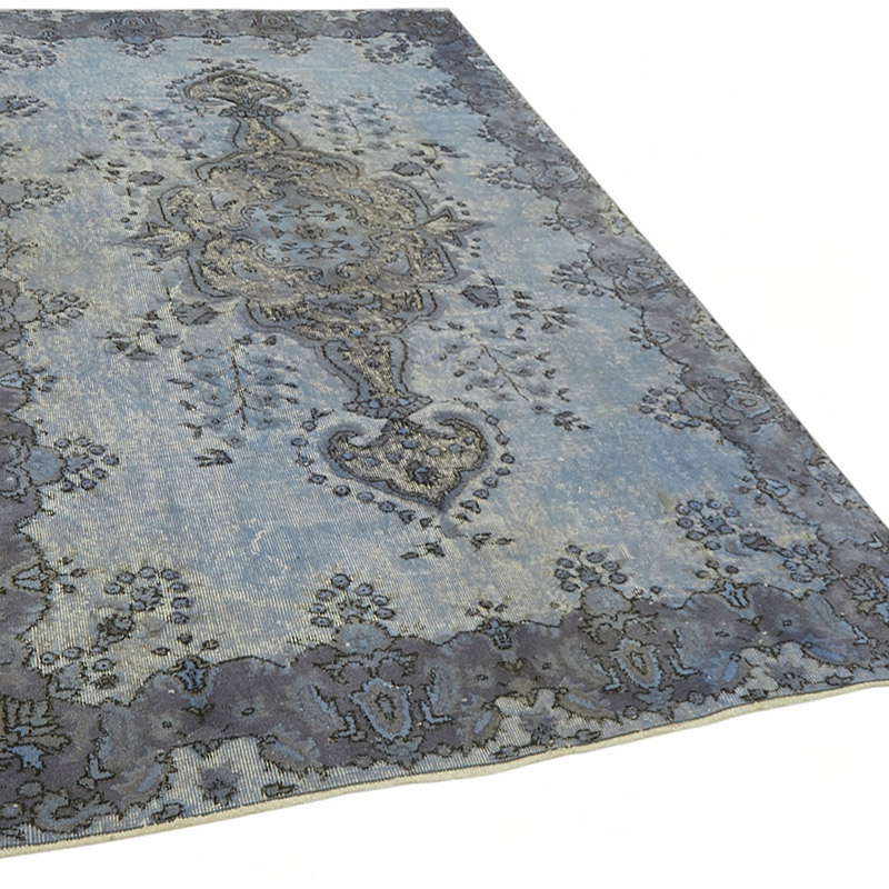 Alfombra Tallada a Mano Sobre Teñida - 165 cm x 277 cm - K0087099