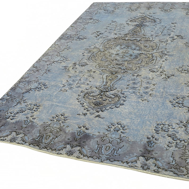 Alfombra Tallada a Mano Sobre Teñida - 165 cm x 277 cm - K0087099