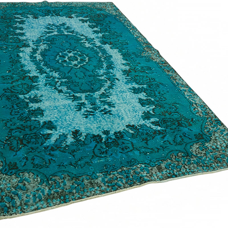 El Oyması Boyalı Halı - 163 cm x 295 cm - K0087100