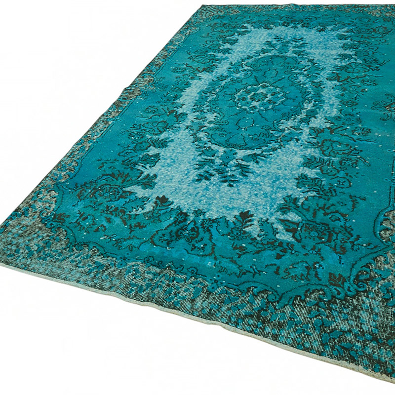 El Oyması Boyalı Halı - 163 cm x 295 cm - K0087100