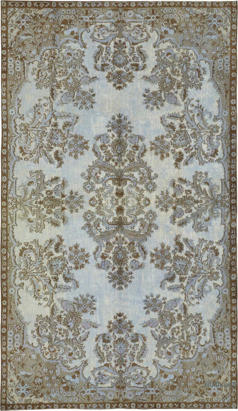 Alfombra Tallada a Mano Sobre Teñida - 170 cm x 293 cm - K0087101