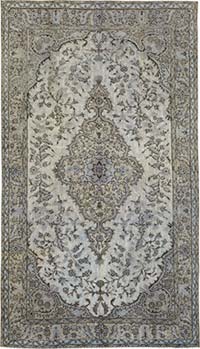 El Oyması Boyalı Halı - 158 cm x 270 cm