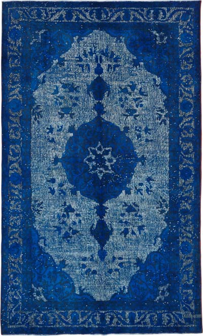 Alfombra Tallada a Mano Sobre Teñida - 178 cm x 298 cm