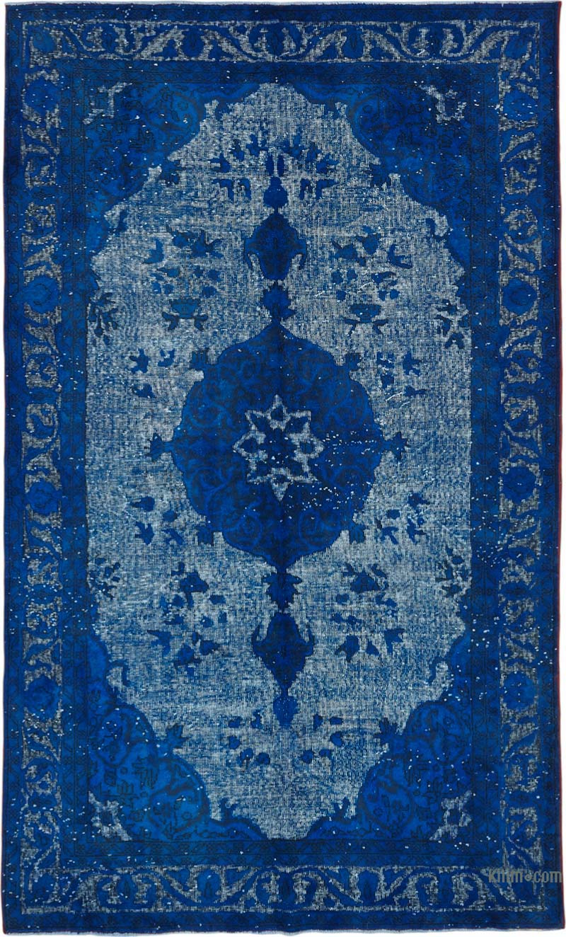 Alfombra Tallada a Mano Sobre Teñida - 178 cm x 298 cm - K0087103