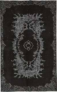 El Oyması Boyalı Halı - 163 cm x 260 cm
