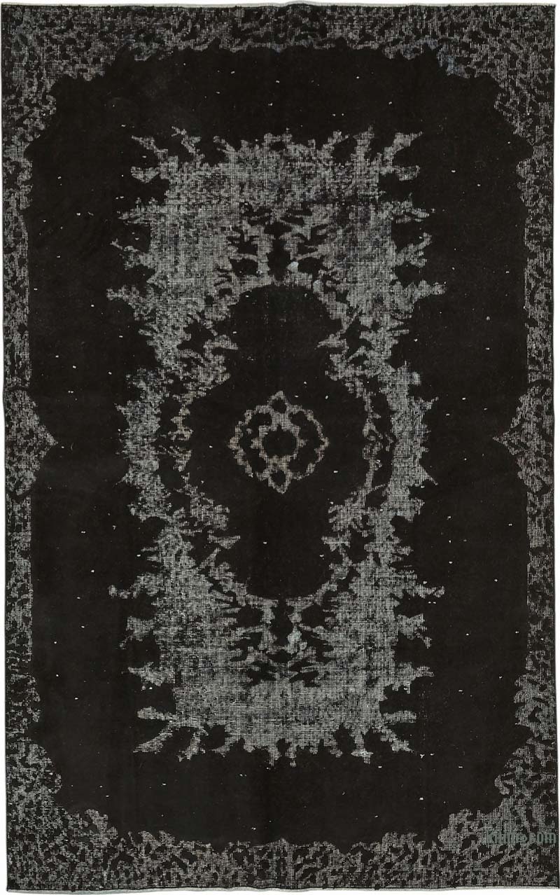Hand Carved Over-Dyed Rug - 5' 4" x 8' 6" (64" x 102") - K0087105