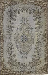 El Oyması Boyalı Halı - 160 cm x 260 cm
