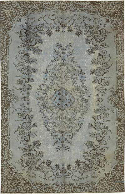 El Oyması Boyalı Halı - 160 cm x 260 cm