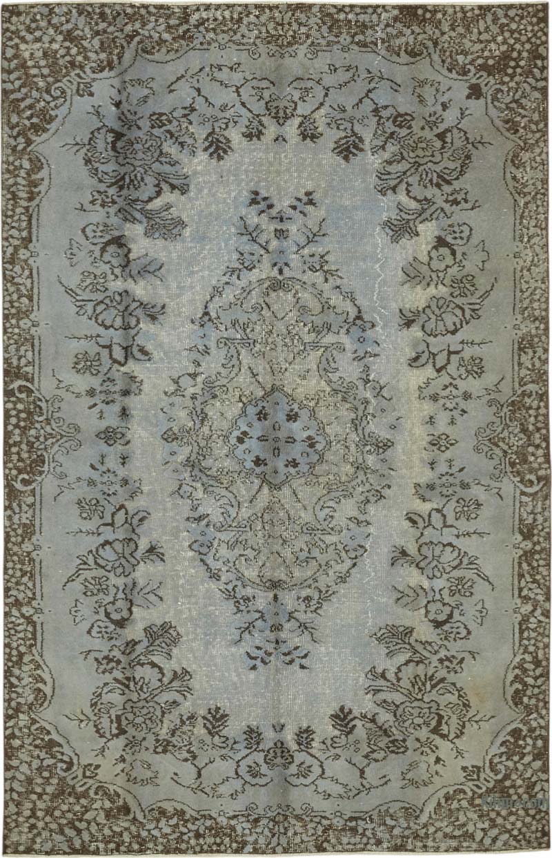 Alfombra Tallada a Mano Sobre Teñida - 160 cm x 260 cm - K0087108