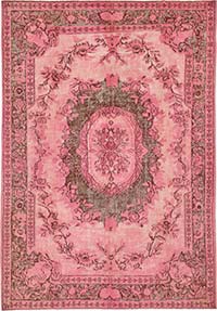 El Oyması Boyalı Halı - 187 cm x 270 cm