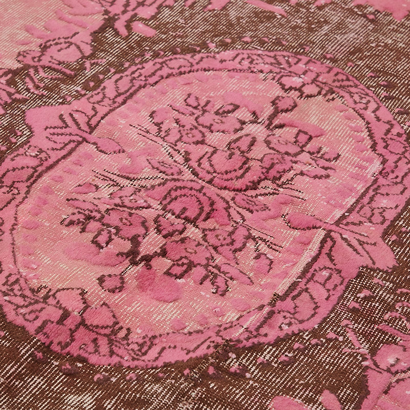 Alfombra Tallada a Mano Sobre Teñida - 187 cm x 270 cm - K0087109