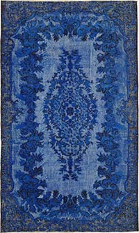 El Oyması Boyalı Halı - 170 cm x 282 cm