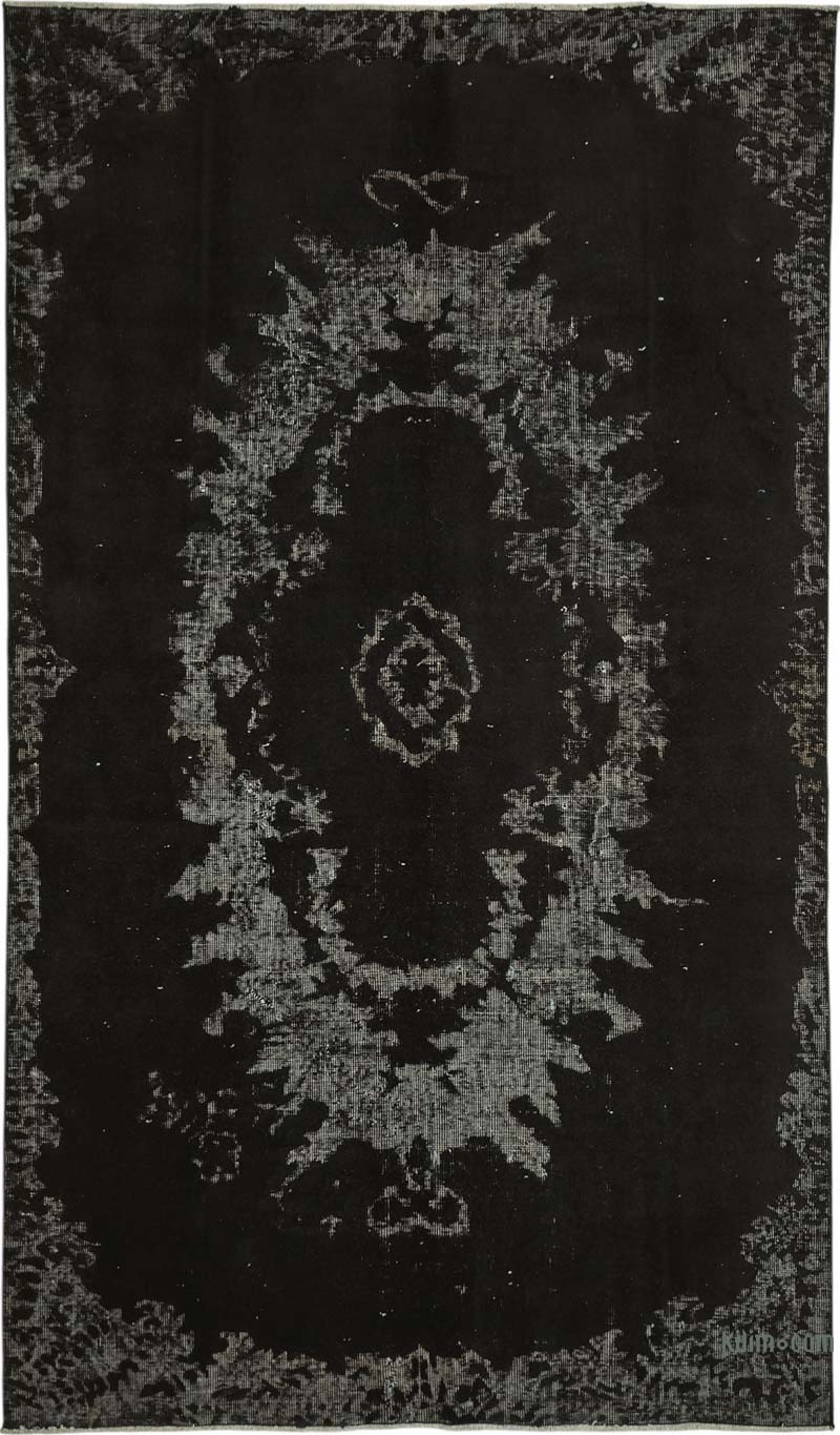 Hand Carved Over-Dyed Rug - 4' 11" x 8' 6" (59" x 102") - K0087111