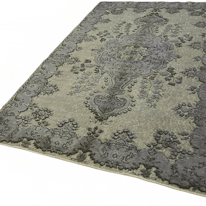 Alfombra Tallada a Mano Sobre Teñida - 165 cm x 270 cm - K0087112