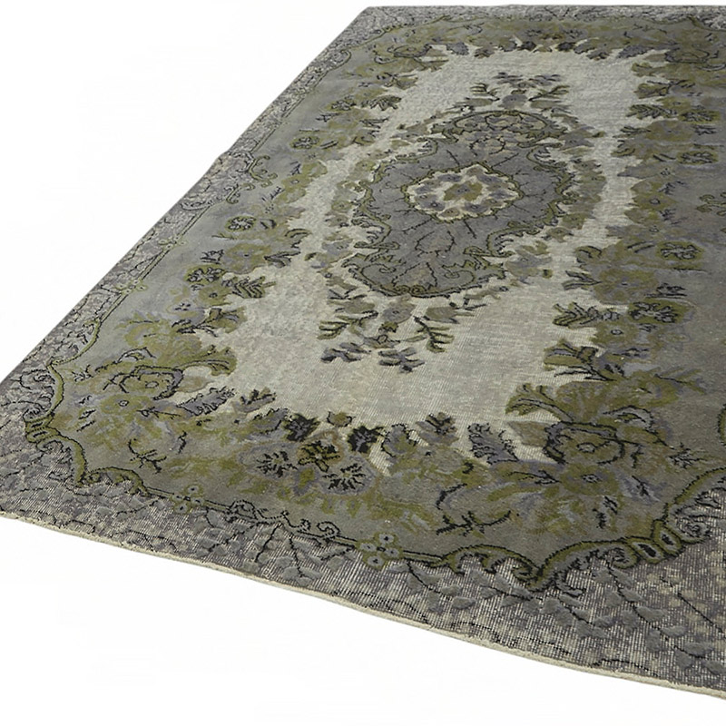Alfombra Tallada a Mano Sobre Teñida - 170 cm x 290 cm - K0087114