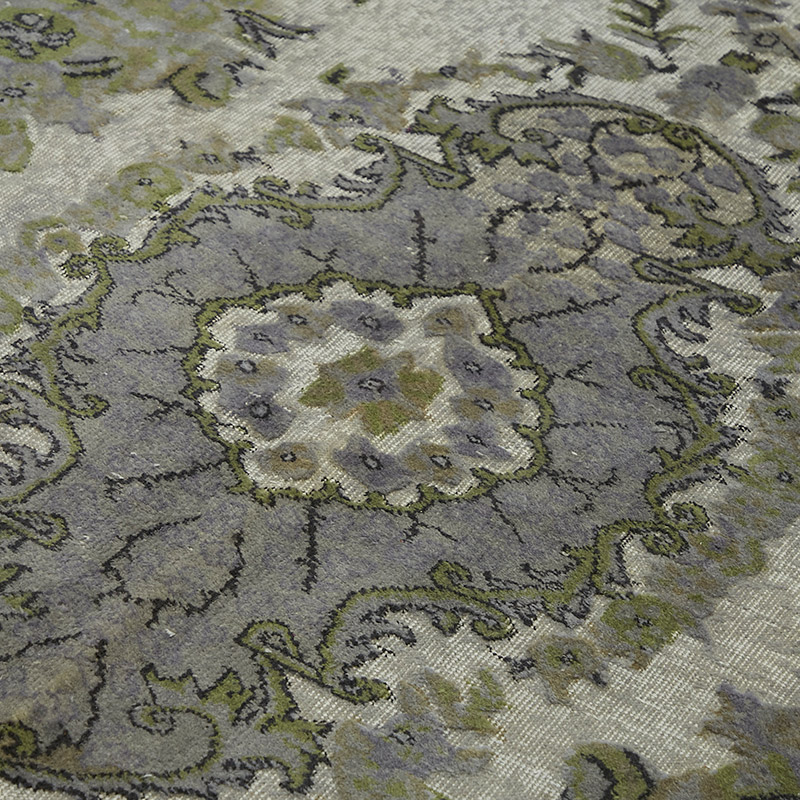 Alfombra Tallada a Mano Sobre Teñida - 170 cm x 290 cm - K0087114