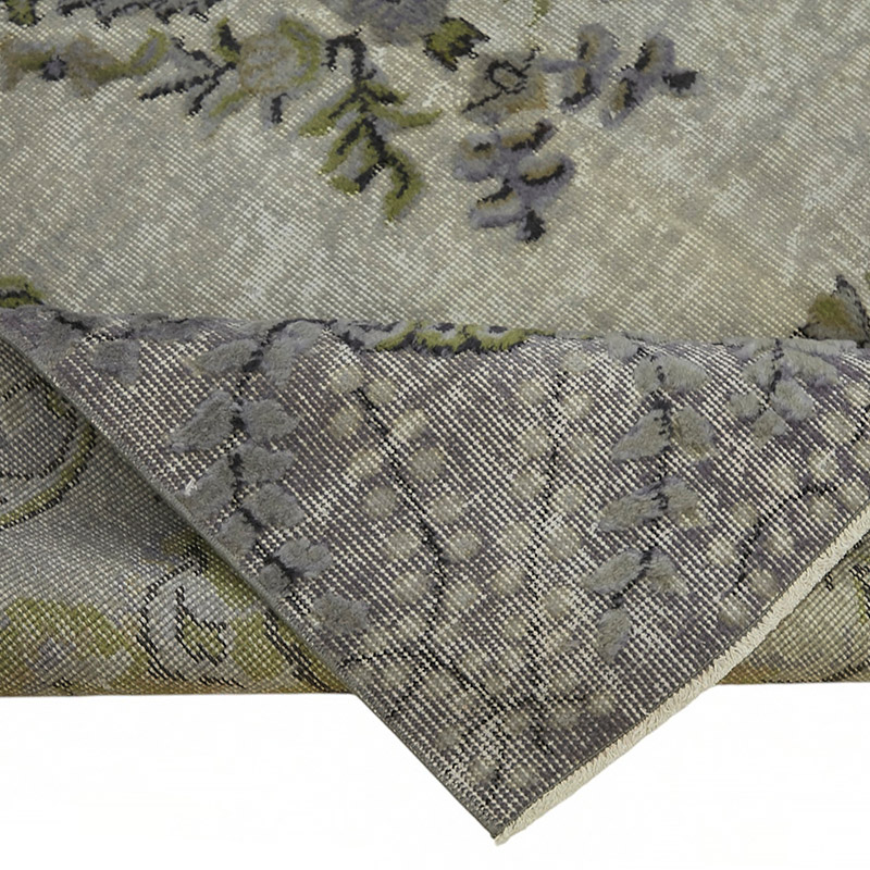 Alfombra Tallada a Mano Sobre Teñida - 170 cm x 290 cm - K0087114
