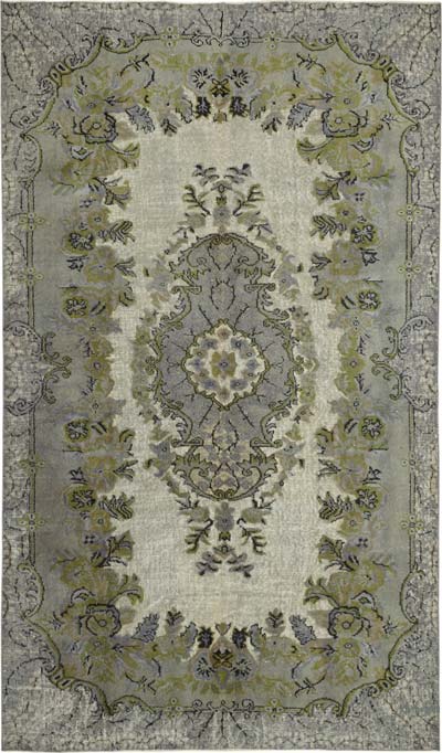 Alfombra Tallada a Mano Sobre Teñida - 170 cm x 290 cm