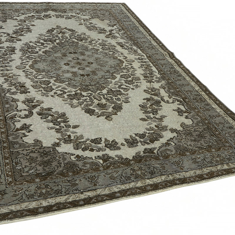 Alfombra Tallada a Mano Sobre Teñida - 190 cm x 280 cm - K0087115
