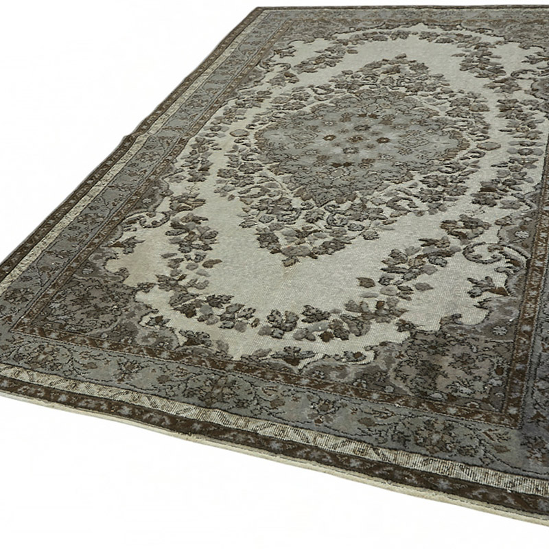 Alfombra Tallada a Mano Sobre Teñida - 190 cm x 280 cm - K0087115