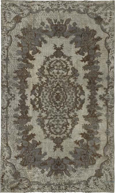 El Oyması Boyalı Halı - 160 cm x 272 cm