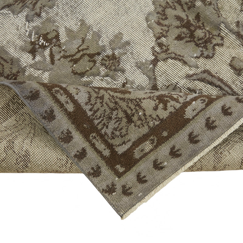 Hand Carved Over-Dyed Rug - 5' 6" x 9' 5" (66" x 113") - K0087118