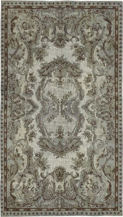 El Oyması Boyalı Halı - 168 cm x 287 cm