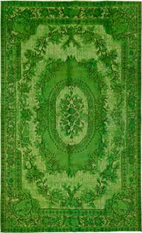 El Oyması Boyalı Halı - 170 cm x 276 cm
