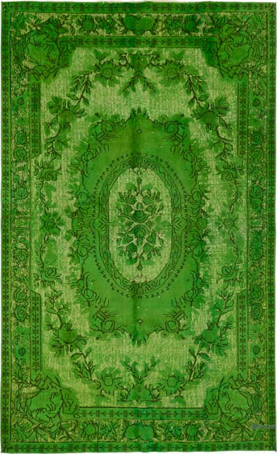 Alfombra Tallada a Mano Sobre Teñida - 170 cm x 276 cm