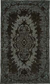 Hand Carved Over-Dyed Rug - 5' 8" x 9' 6" (68" x 114")