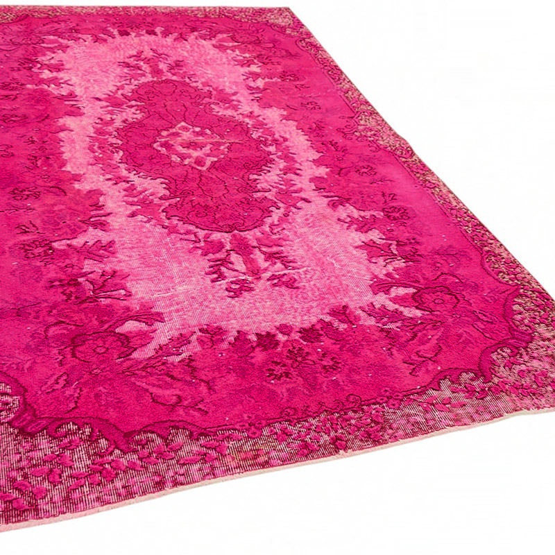 Alfombra Tallada a Mano Sobre Teñida - 170 cm x 272 cm - K0087121