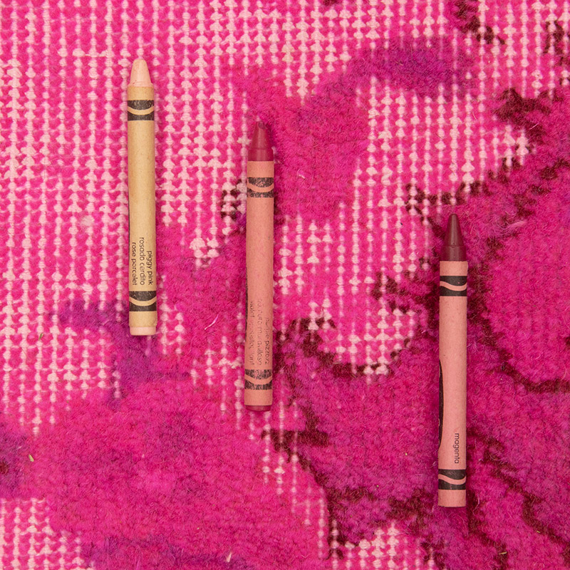 Alfombra Tallada a Mano Sobre Teñida - 170 cm x 272 cm - K0087121