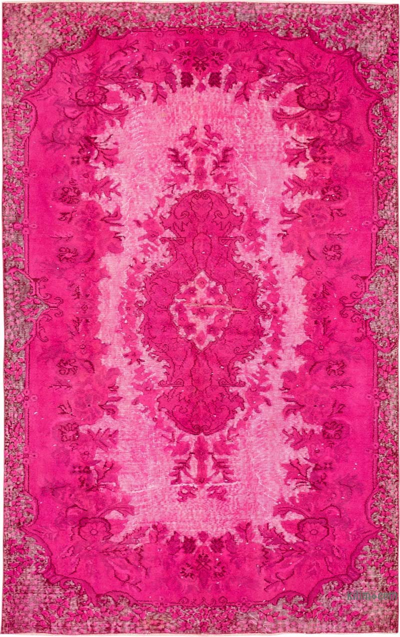 Alfombra Tallada a Mano Sobre Teñida - 170 cm x 272 cm - K0087121